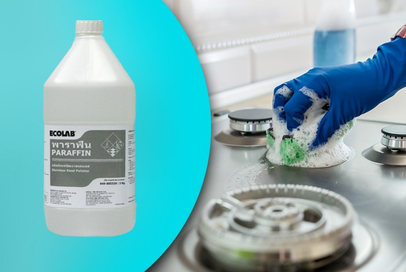 Ecolab Paraffin – Giải pháp đánh bóng inox chuyên nghiệp cho nhà hàng, khách sạn, bếp công nghiệp