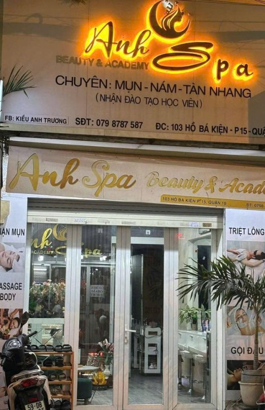 SANG NHƯỢNG SPA - TP.HCM Cơ hội đầu tư hấp dẫn cho ai muốn bắt đầu ngành làm đẹp