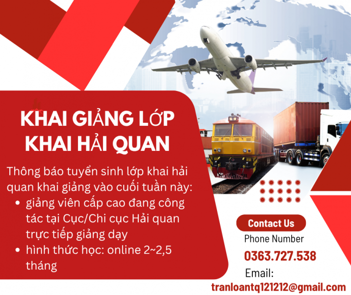 KHAI GIẢNG LỚP KHAI HẢI QUAN
