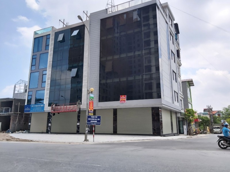 Cho thuê TÒA V-P M-Phố_Ngô Xuân Quảng.Gia Lâm, Hà Nội, 110m2x8T,  thang máy, tầng hầm, PCCC, trung