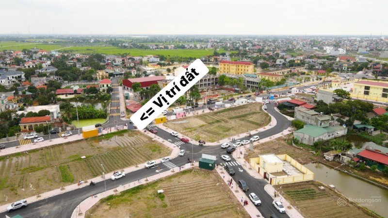 Bán lô góc mặt ngoài trục chính khu KDC Quỳnh Mỹ