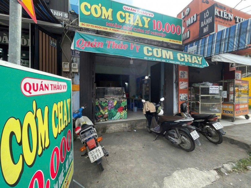 Quận 12 ! Sang Quán Cơm Chay, MT 317 Tô Ngọc Vân, Thạnh Xuân, Tel : 0965819179 ( Chính chủ )