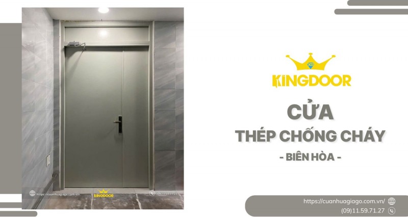 Cửa Thép Chống Cháy Tại Biên Hòa | An Toàn, Chuẩn PCCC
