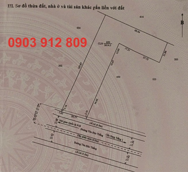 ĐẤT ĐẸP - GIÁ TỐT - Bán GẤP Lô Đất Tiềm Năng  Đường Tôn Đức Thắng, Phường Phước THới, TP Cần thơ