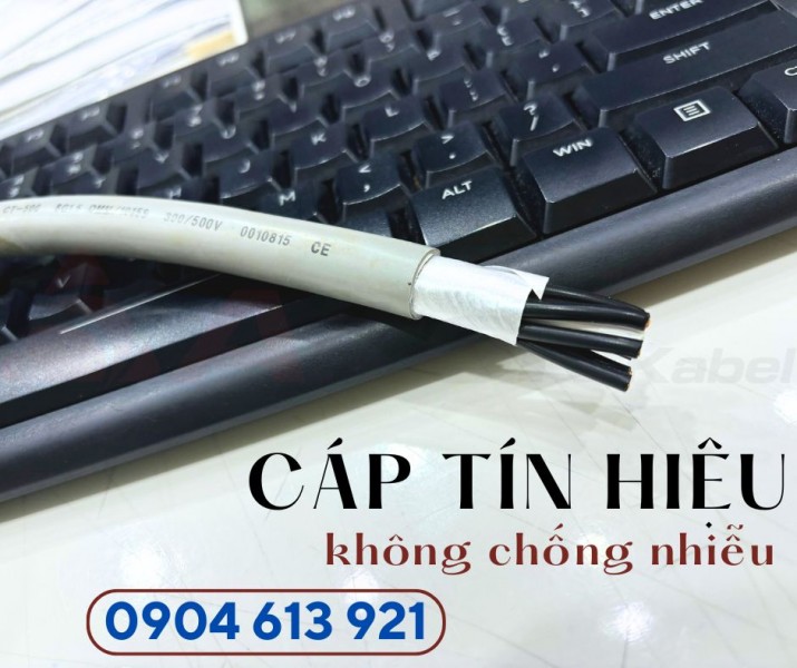 Cáp điện 8 lõi không chống nhiễu 8x0.75mm2 Altek Kabel cho hệ thống điều khiển 