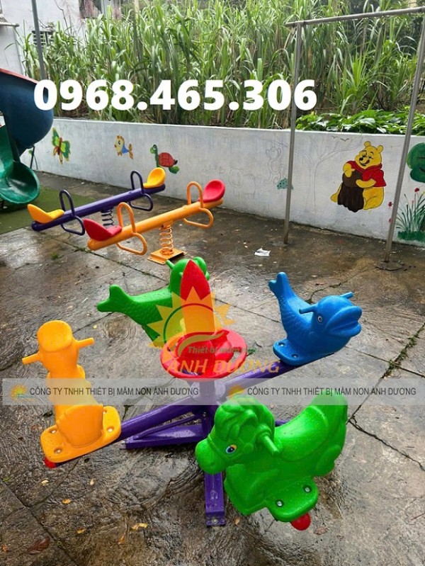 Đu quay 4 con giống trẻ em hàng nhập khẩu