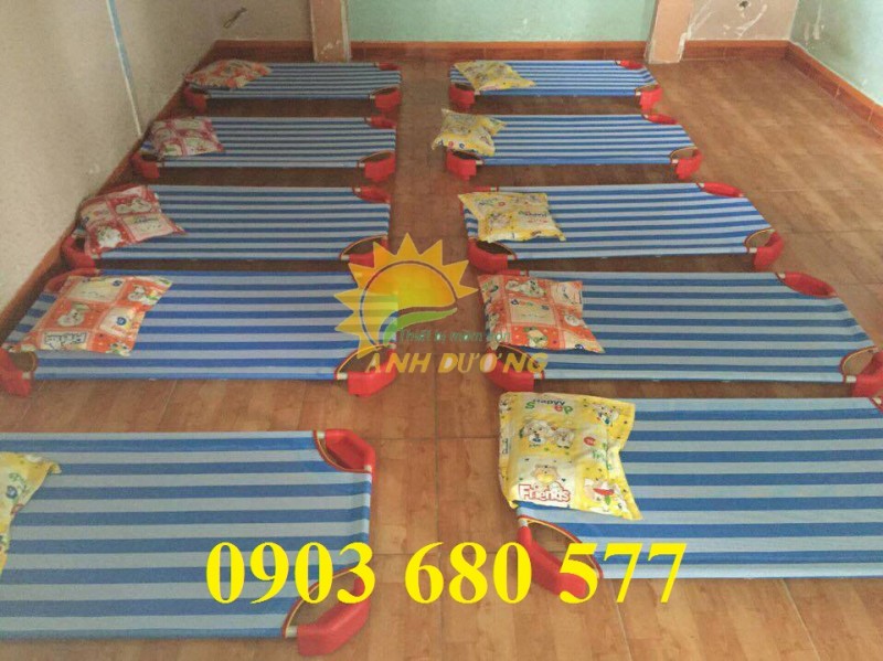Giường ngủ lưới dành cho trẻ em mầm non