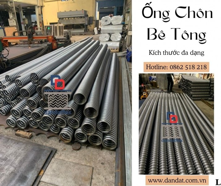 Ống thép chôn bê tông, ống mềm inox chịu nhiệt đàn hồi DN50