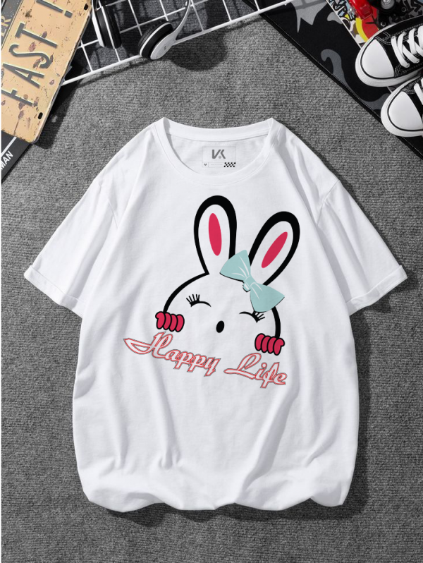 Áo Thun Cotton In Hình Theo Yêu Cầu