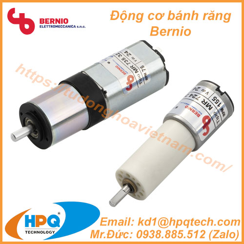 Động cơ bánh răng Bernio - Bernio Việt Nam