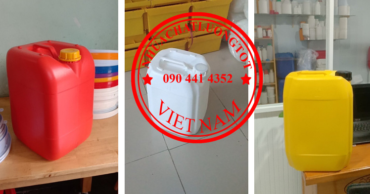 Can nhựa 30L đựng thuốc BVTV, can 25 lít đựng cồn, can nhựa 20 lít đựng oxy già