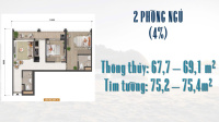 Bán căn hộ 2PN Blanca City Sungroup Vũng Tàu, giá tốt đợt 1