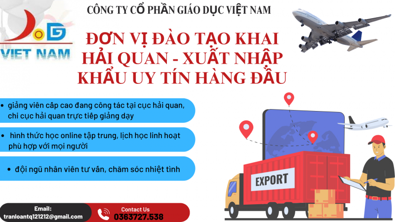 KHAI GIẢNG LỚP XUẤT NHẬP KHẨU