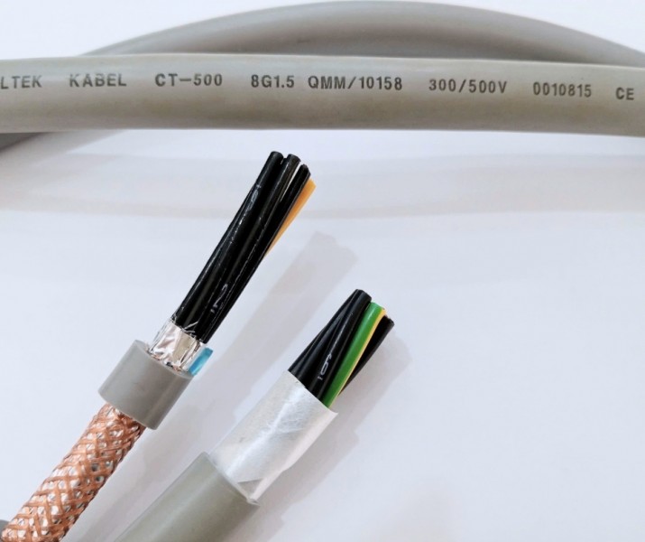 Cáp điều khiển 8 lõi chống nhiễu và không chống nhiễu Altek Kabel