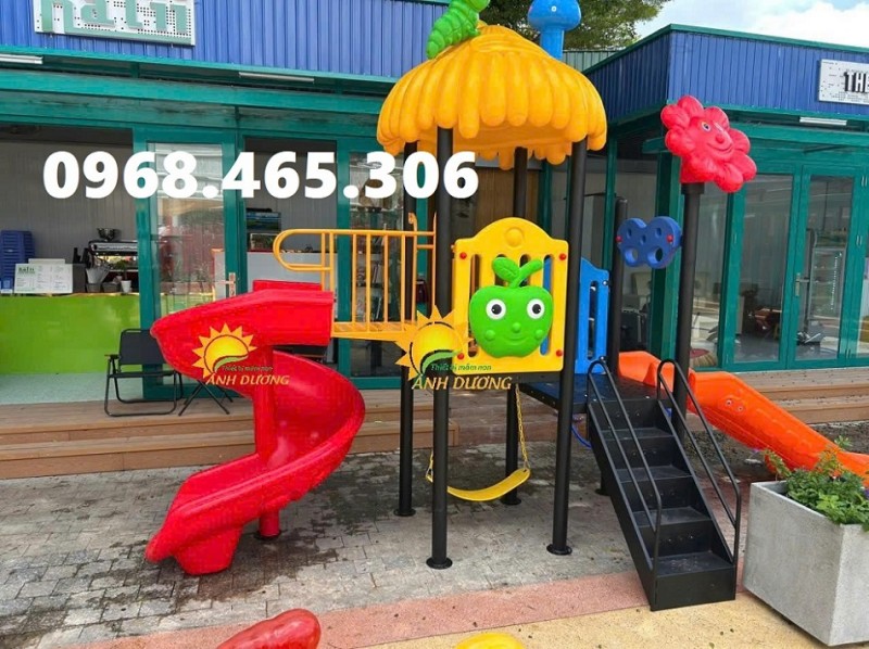  Bộ cầu trượt liên hoàn trẻ em hàng nhập khẩu chất lượng cao