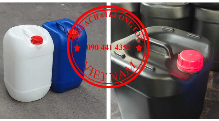 SX can nhựa 30 lít, can 25 lít vuông, can nhựa 20 lít đựng thuốc nhuộm, can 10 lít đựng phẩm màu