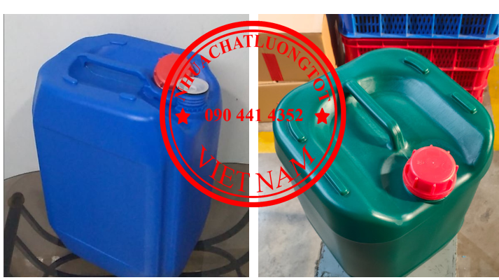 SX can nhựa 30 lít, can 25 lít vuông, can nhựa 20 lít đựng thuốc nhuộm, can 10 lít đựng phẩm màu