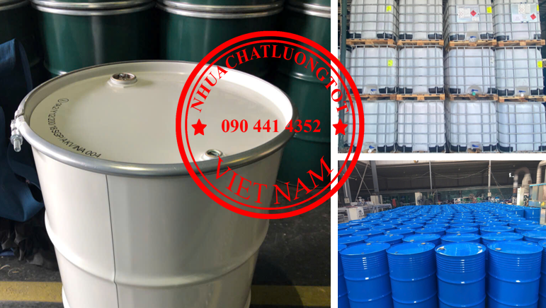 Thùng phuy sắt giá chính gốc, vỏ thùng phuy sắt đựng hóa chất nguy hại 