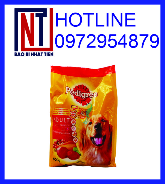 Bao bì đựng thức ăn thú cưng