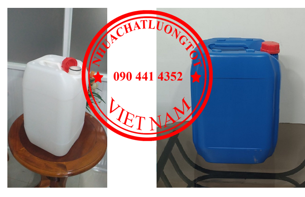 Gía can nhựa 30 lít đựng chất hóa học, can nhựa 25 lít đựng chất tẩy, can 20 lít đựng gel, can 10L d