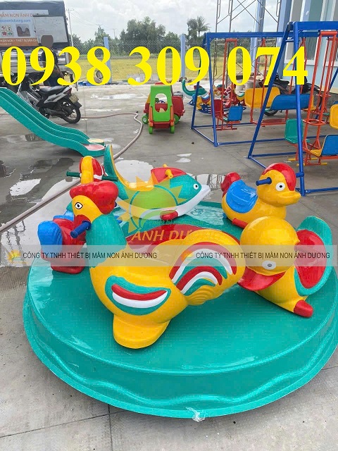Đu quay 4 con thú, mâm xoay 5 con thú, Đu quay 6 ghế ngồi