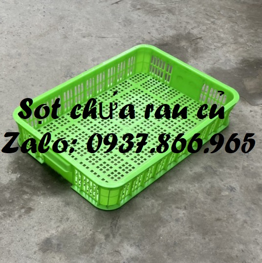 Sọt đựng rau củ trong siêu thị, sóng nhựa, bán sọt nhựa cao 10 toàn quốc