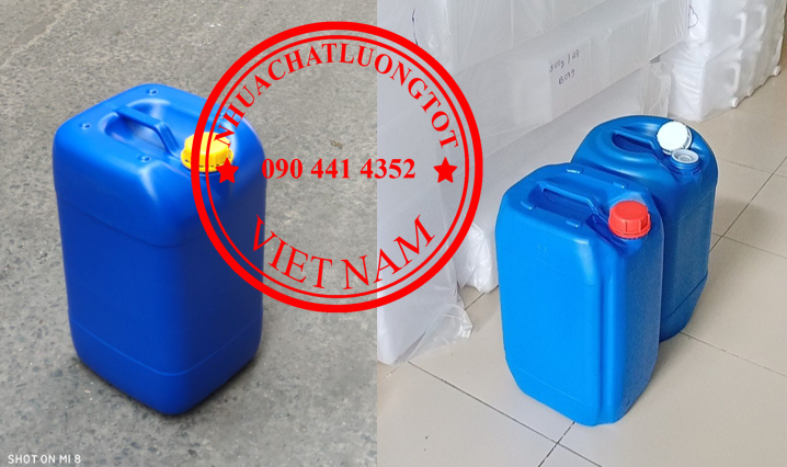 Mua can nhựa 10 lít đựng cồn, can 20 lít đựng thuốc thủy sản, thùng nhựa 25 lít đựng vi sinh