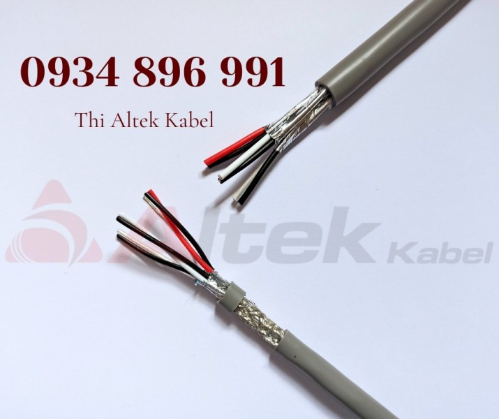 Cáp tín hiệu AWG vặn xoắn 2 lớp chống nhiễu Altek Kabel