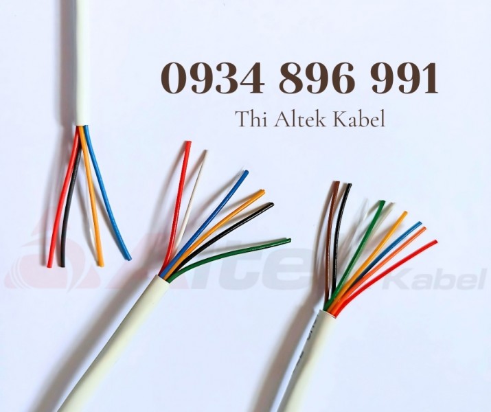 Cáp báo cháy Altek Kabel – Không chống nhiễu, 4/6/8 lõi 0.22mm²