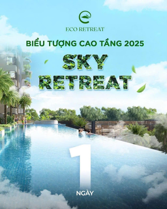 Cập nhật giỏ hàng căn hộ Eco Retreat 2PN, 3PN - 2WC giá chỉ từ 4,22 tỷ