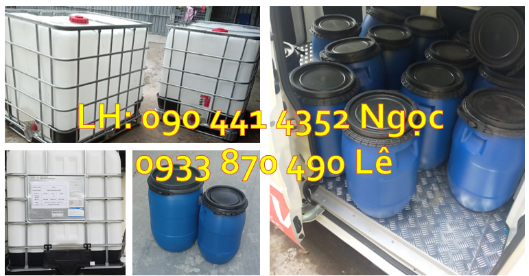 Cung cấp thùng phuy nhựa mới 30 lít – 220 lít đựng hóa chất 