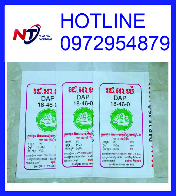 Chuyên cung cấp bao PP dệt đựng phân bón giá rẻ chất lượng