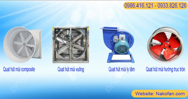Quạt hút mùi công nghiệp