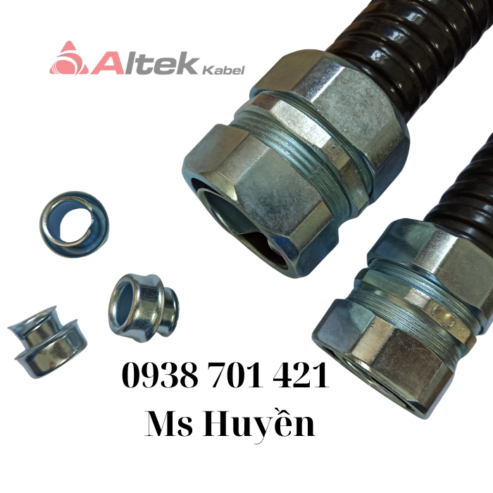 Đầu Nối Ống Ruột Gà Altek Kabel