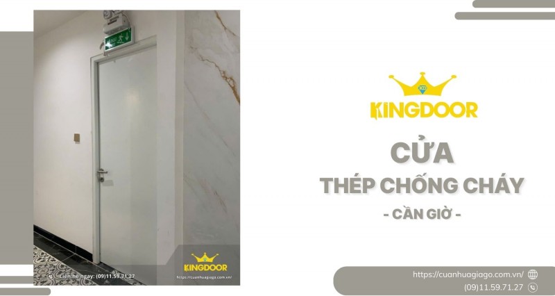 Cửa Thép Chống Cháy Tại Cần Giờ | Đa Dạng, Đặt Theo Yêu Cầu