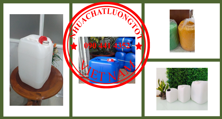 Can nhựa 10 lít giá sx, can 20 lít đựng hoá chất, thùng nhựa 25 lít giá rẻ, can 30 lít đựng kiềm