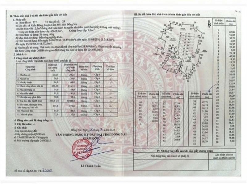 Trang trại chăn nuôi heo qui mô lớn 10 hécta