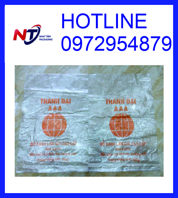 Cung cấp bao PP trắng trong, bao PP trong đựng 25kg
