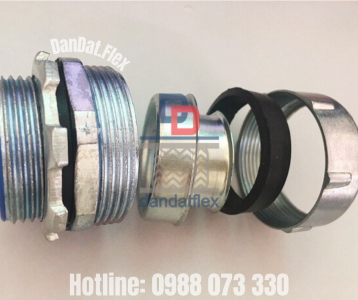 Đầu nối ống ruột gà lõi thép và ống luồn dây điện, Đầu nối kín nước, Phụ kiện ống ruột gà