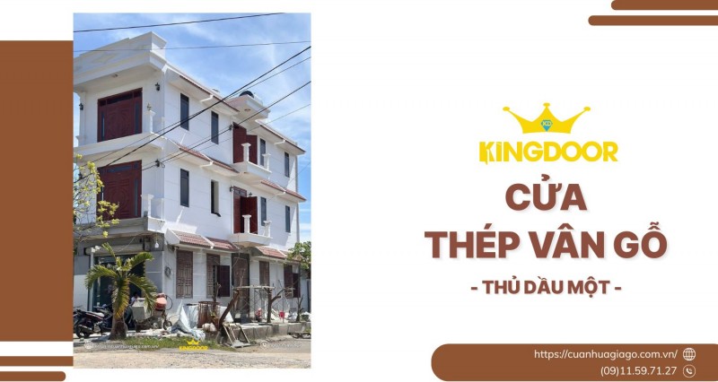 Cửa Thép Vân Gỗ Tại Thủ Dầu Một | Bền Đẹp & An Toàn