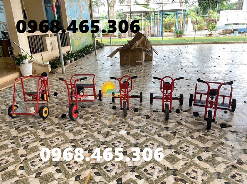 Xe đạp mầm non 3 bánh, xe đạp trẻ em 3 bánh nhập khẩu