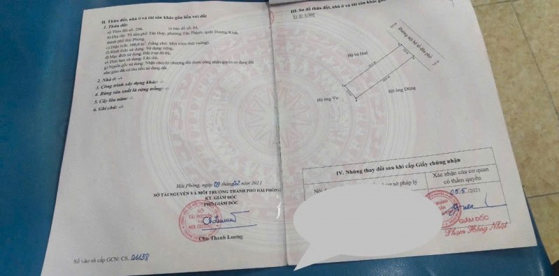 1.7x tỷ 100m2 Ngõ 199 Tân Thành Dương Kinh Zalo 0567222555