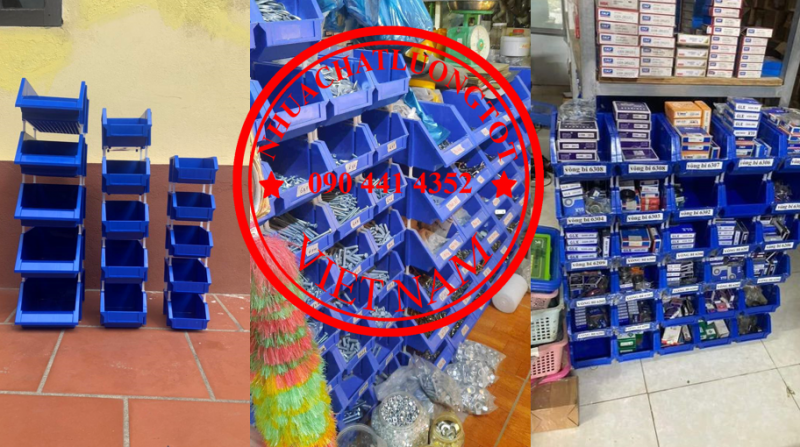 Khay nhựa đựng dụng cụ sắt nhọn, kệ nhựa đựng đồ điện nước