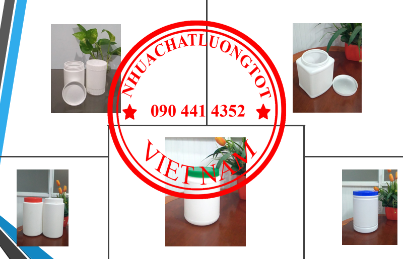 Hủ nhựa 50 gam đựng kem trộn, hủ nhựa 100gr đựng kem dưỡng da, hộp nhựa 250gr đựng bột sơn