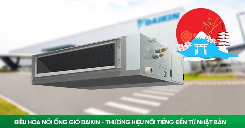 Điều hòa giấu trần nối ống gió DAIKIN FDBNQ09 9.000Btu/h thích hợp cho biệt thự