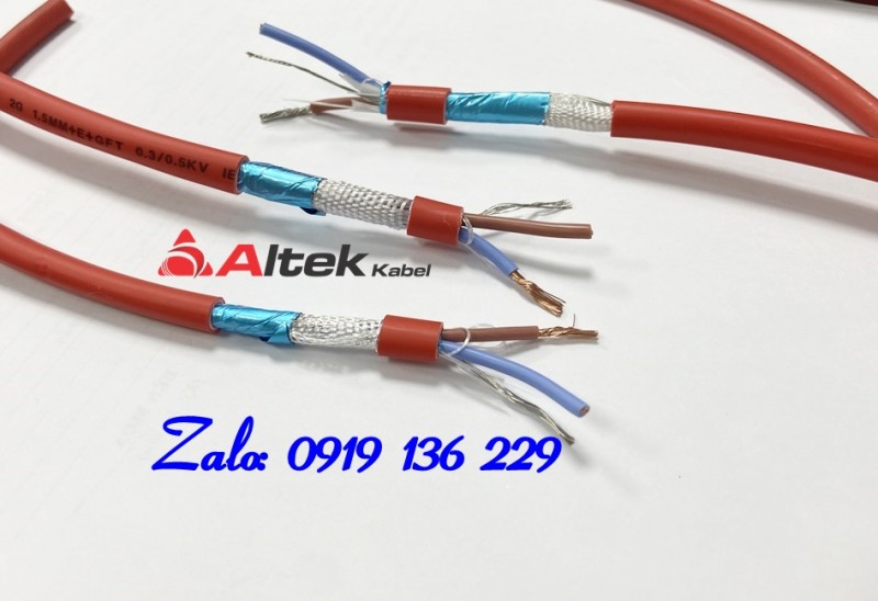 Cáp chống cháy chống nhiễu 2x0.75