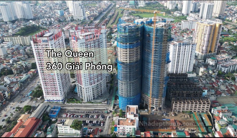 Mở bán dự án The Queen 360 Giải Phóng - tiêu chuẩn cao cấp với giá chỉ từ 10xtr/m2