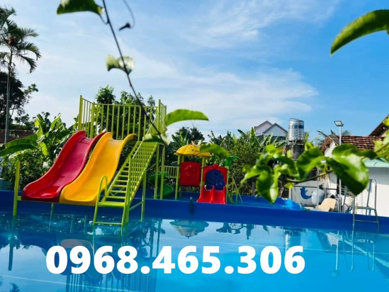 Cầu trượt trẻ em, cầu trượt hồ bơi trẻ em