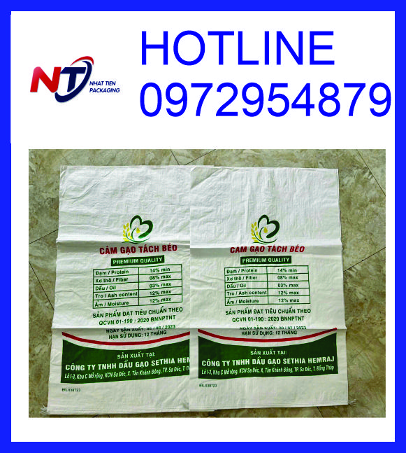 Sản xuất bao bì PP dệt theo yêu cầu