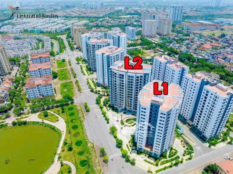 Bán nhanh căn góc 3PN 105.71m2  tòa L2, Le Grand Jardin view hồ Sài Đồng, làm việc trực tiếp CĐT,